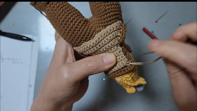 코바늘amigurumi 2023 Rabbit ,bunny ,body,arm,part 3