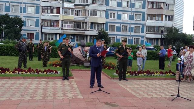 День ВДВ в Серпухове смотреть онлайн