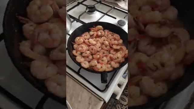 Жареные креветки как в ресторане. смотреть онлайн