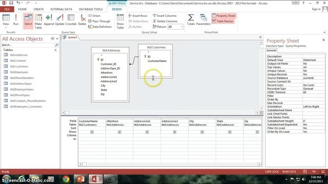11. First SELECT Query (Programming in Microsoft Access 2013) ? смотреть онлайн