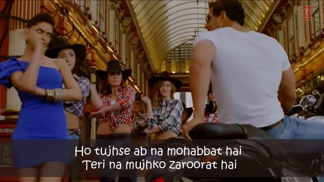 Jhak Maar Ke Full Song with Lyrics  Desi Boyz  John Abraham Deepika Padukone