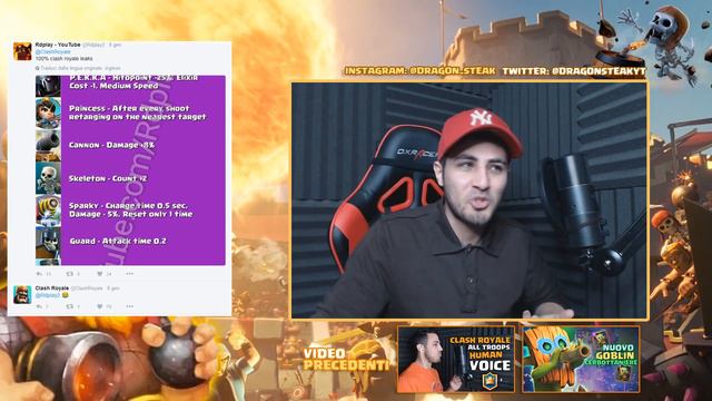 SVELATA Nuova Icona CLASH ROYALE (Anniversario)? + LEAKS TWITTER! смотреть онлайн
