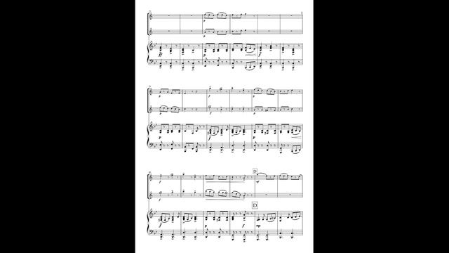 "Salento" A Modern Tarantella for Clarinet Duet and Piano. (sheet music)Composed by Grant Horsley смотреть онлайн