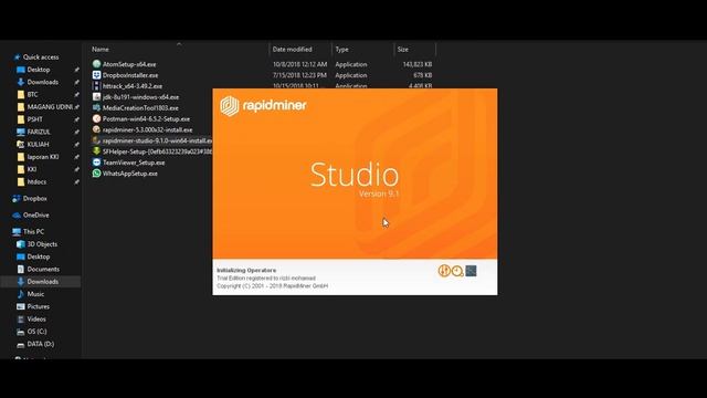 Cara Menginstall Rapid Miner 9.1 Dengan Mudah dan Cepat #1 смотреть онлайн