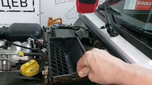 Салонный фильтр на Ниве