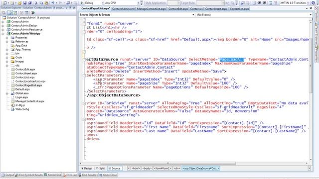 Sorting and Paging (ASP.NET) смотреть онлайн