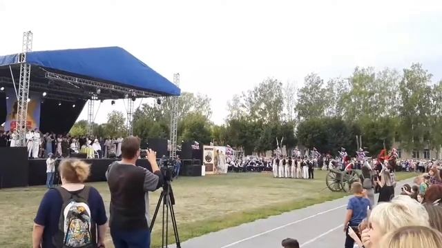 Реконструкция Бородинского сражения смотреть онлайн