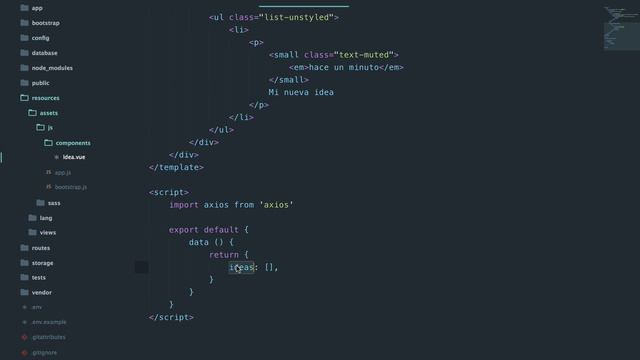 7 - NPM y componentes VUEjs | import axios from 'axios' | Rimorsoft Online смотреть онлайн