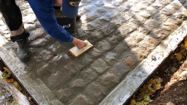 Терраса из камня и шпал / DIY в Бельгии / Part 2 смотреть онлайн