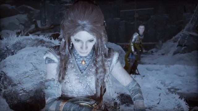God of War Ragnarok 11 Тайная встреча Атрея и Фрейи/ русская озвучка без комментариев смотреть онлайн