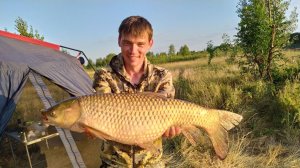 На Ахтубу за амуром и сазаном! Огромный амур порвал леску.