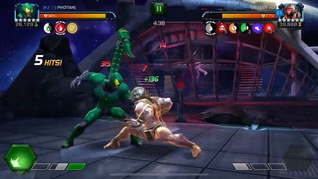 Scorpion vs Weapon X Node 35 | Decent Counters Series | Power Stings FTW! | Season’s War смотреть онлайн