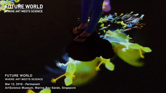FUTURE WORLD at ArtScience Museum, Singapore смотреть онлайн