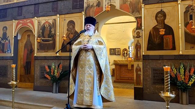 Неделя всех святых. Проповедь протоиерея Игоря Зуева смотреть онлайн