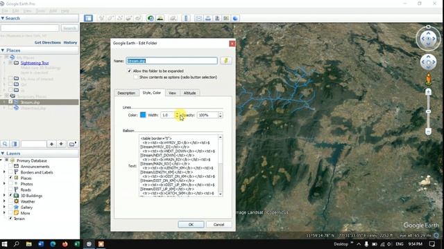 Import shapefile into Google Earth Pro смотреть онлайн