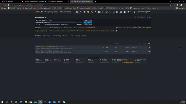 RTX LHR NBMiner UNLOCK in HIVEOS | New V39.0 NBMiner Hack смотреть онлайн