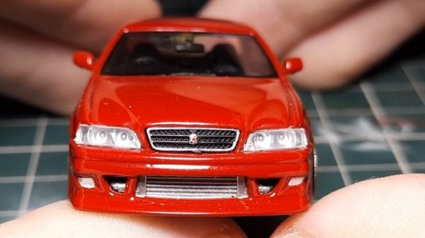 TOYOTA CHASER JZX100 VERTEX! СТРИТ ПУШКА В МАСШТАБЕ 1/64!