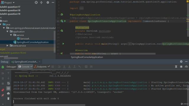 19. Does spring boot do component scanning where does it look смотреть онлайн