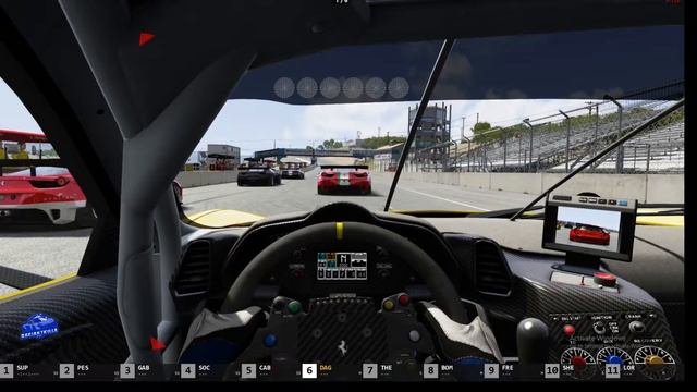 Ferrari 458 GT2 @ Laguna Seca смотреть онлайн