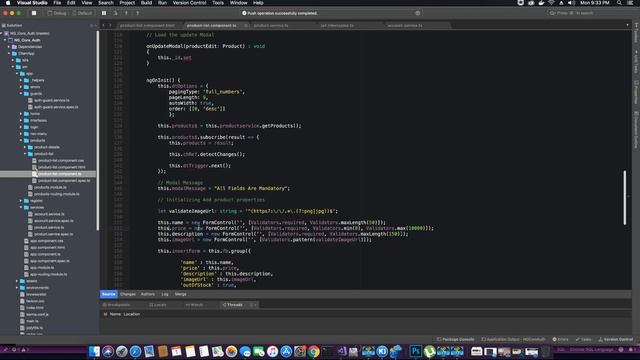 Angular 7 | CRUD Functionality - Updating Product Details смотреть онлайн