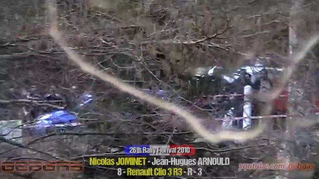 Renault Clio 3 R3 - Nicolas JOMINET - RALLY - 2010 - Florival + Jean-Hugues ARNOULD смотреть онлайн