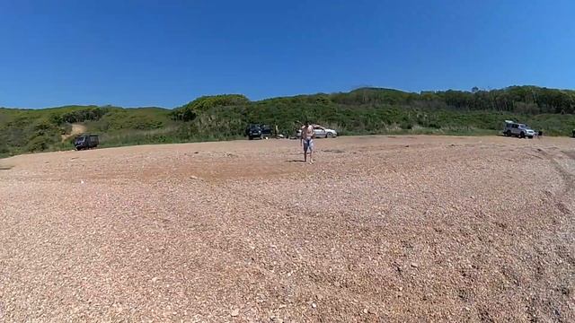 Бухта Новый Джигит (песчанка) - Остров Русский смотреть онлайн