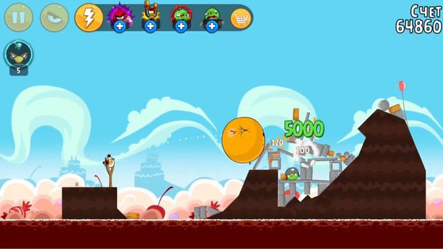 Angry Birds Classic #18. День рождения птиц 1/7 смотреть онлайн