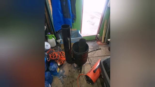 Доработки буржуйки. Печка Кагановича. Буржуйка покраска. Часть 3 финальная (надеюсь). смотреть онлайн