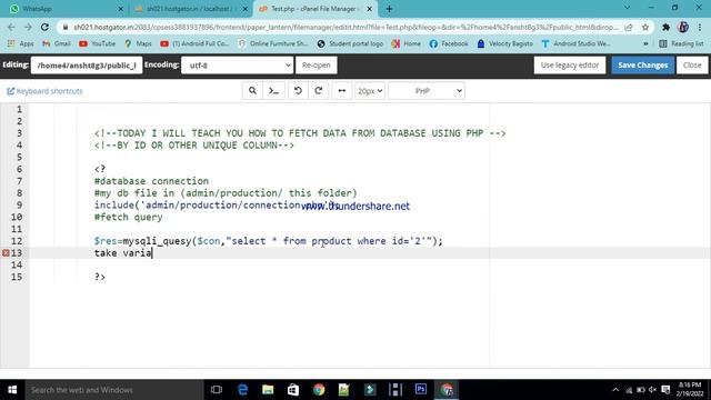 How to Fetch Data From Database in PHP And Display HTML Tables смотреть онлайн
