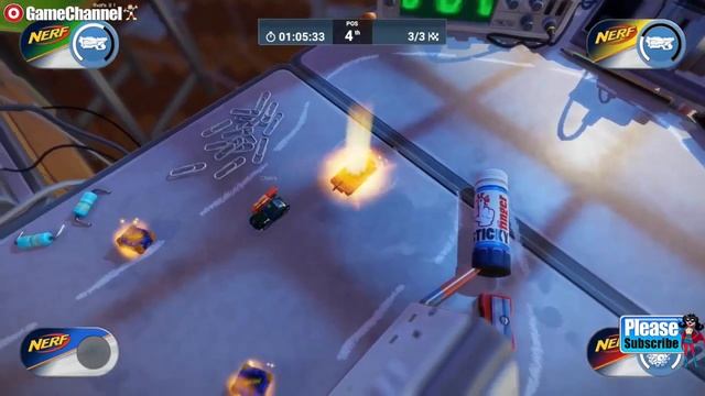 Micro Machines World Series / Action Car Racing / Windows PC Games / Gameplay смотреть онлайн