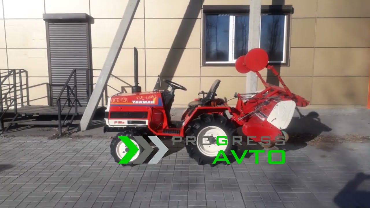 Японский трактор купить в Улан-Удэ YANMAR F13D 13 л.с. почвенная фреза Иволгинская 14А смотреть онлайн