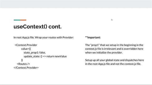 08 useContext overview смотреть онлайн