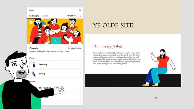 Figma in 55 Seconds: Free illustration resource смотреть онлайн