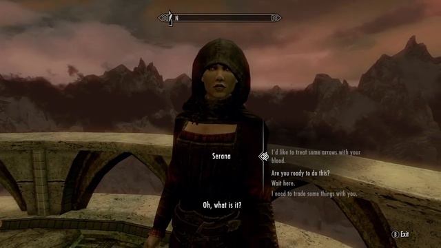 Skyrim: Dawnguard - How to get BLOODCURSED Elven Arrows! *spoilers* смотреть онлайн