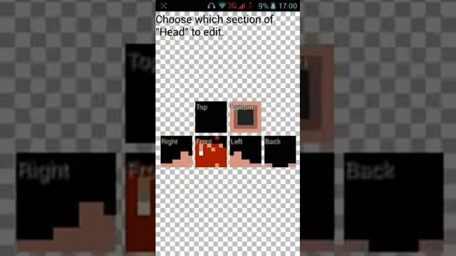 Как нарисовать скин для Minecraft Pe