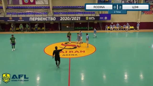 Зимнее Первенство AFL(2021г) II лига RODINA 1:3 ЦЭФ смотреть онлайн