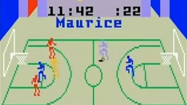 Slam Dunk Super Pro Basketball - Mattel Intellivision - Archive Gameplay ? смотреть онлайн