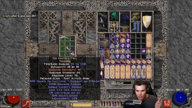 Path of Diablo Corrupting Highlights!! GG sockets and bricked rare items!! Diablo 2 смотреть онлайн