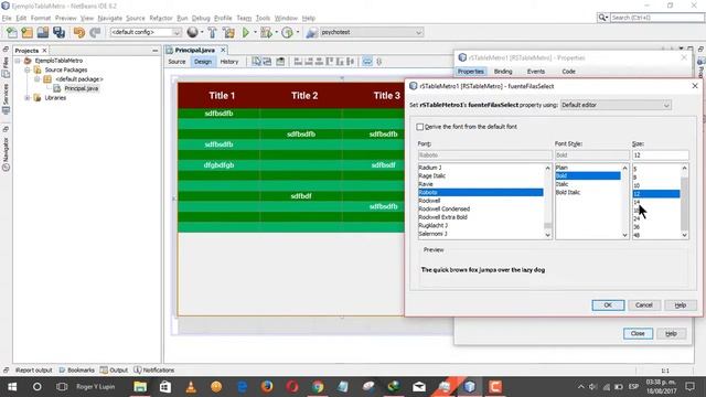 Java Swing - JTable Estilo Metro En JAVA - Descargar Componente смотреть онлайн