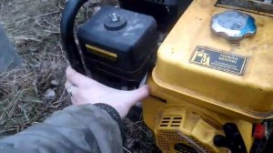 Подключение мотопомпы к абиссинской скважине/Connecting the motor pump to the Abyssinian well