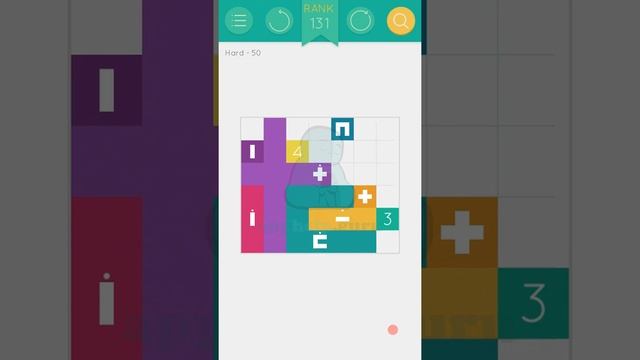 Puzzlerama Shikaku Hard Solution Level 50 смотреть онлайн