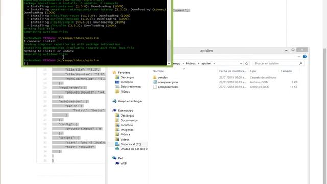 API con Slim Framework 002 - Ínstalación смотреть онлайн