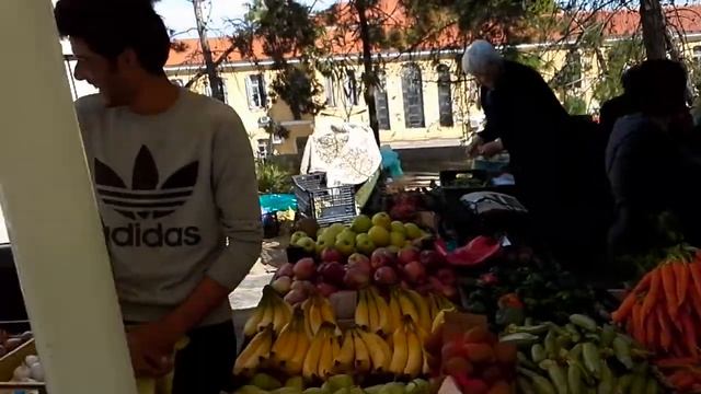 Экскурсия по рынку. Ханья, Крит, Греция, 12 марта 2018г смотреть онлайн