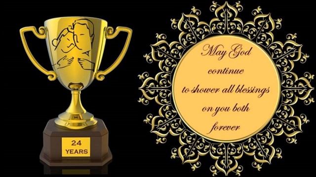 24th Wedding Anniversary Wishes смотреть онлайн