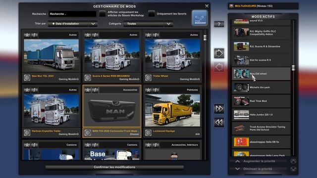 [ ETS 2 1.47 ] ?LES MODS QUE J'UTILISE EN VERSION 1.47? смотреть онлайн