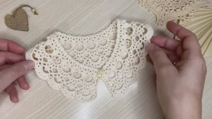 Детский ВОРОТНИК «ТОСЯ» крючком