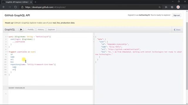 Inline Variables | Part - 9 | Creating GraphQL APIs with ASP.Net Core for Absolute Beginners смотреть онлайн