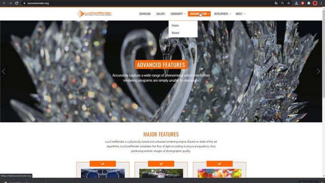 Blender 3D: рендеринг в LuxCoreRender, первый взгляд смотреть онлайн