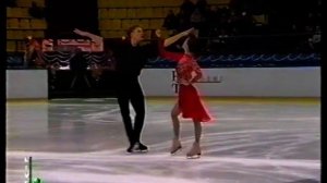 Anna Semenovich & Roman Kostomarov - 2000 Russian Figure Skating Nationals Compulsory Dance 2