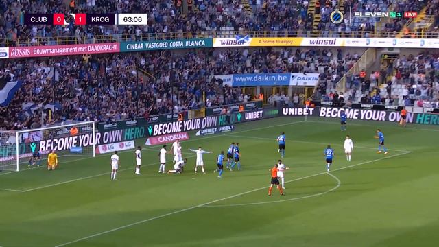 CLUB BRUGGE - KRC GENK | 1-1 VANAKEN | 2022-2023 смотреть онлайн